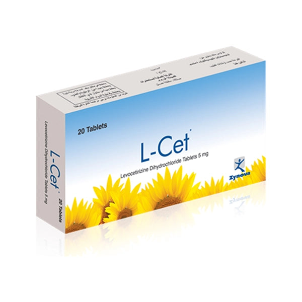 L-cet Tablets 20's