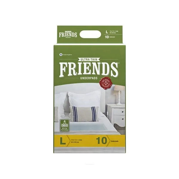 Friends Under Bed Pad  10 Pcs