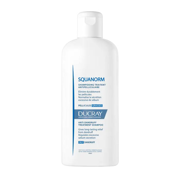 Ducray Squanorm Shampoo For Oily Dandruff 200ml