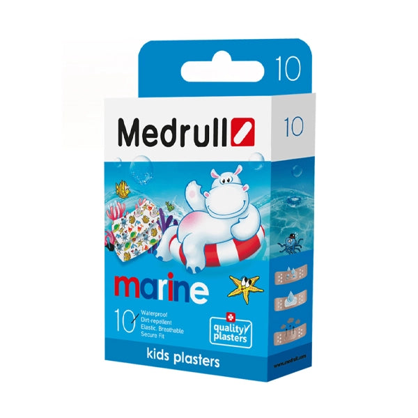 Medrull Marine 10 Waterproof Kids Plasters