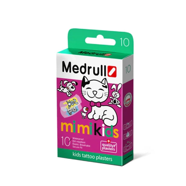 Medrull Tattoo Kids Plasters 10's
