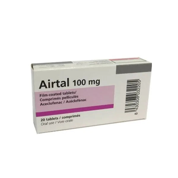 Airtal Anti-inflammatory Tablet 100 Mg 20's