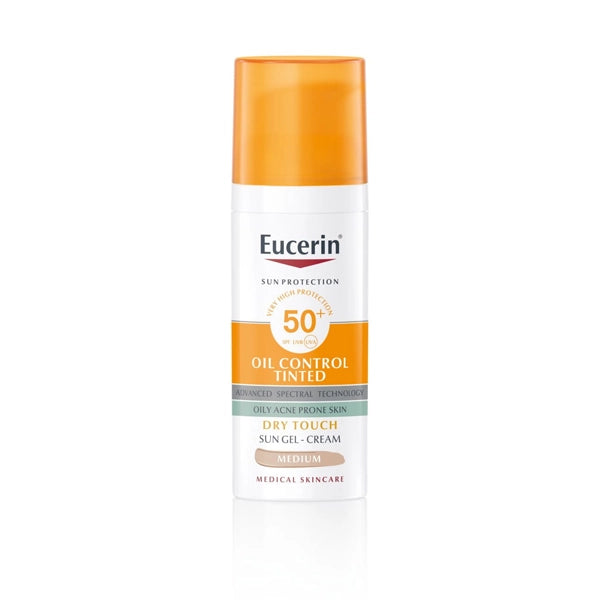 Eucerin Sun Face Cream Medium Tinted Spf 50+ 50ml