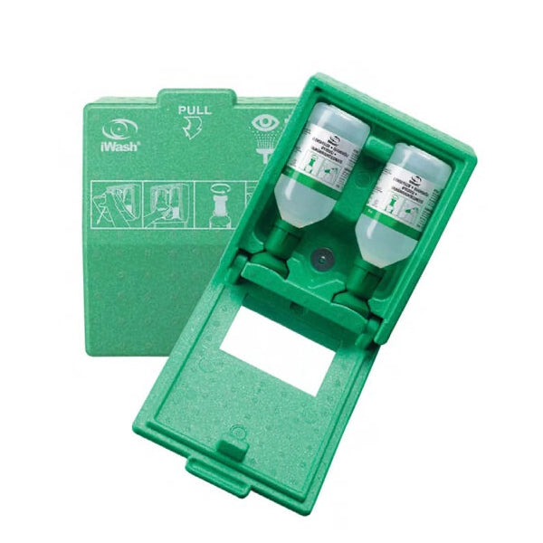 Plum Eye Wash Station With Bottle