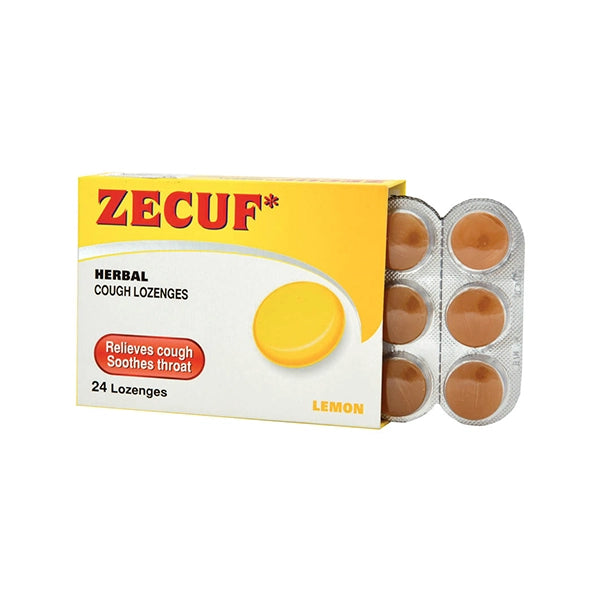 Zecuf Lemon 24 Lozenges