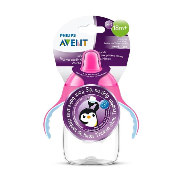 Philips Avent Premium Training Pink Cup 18+m  340 Ml