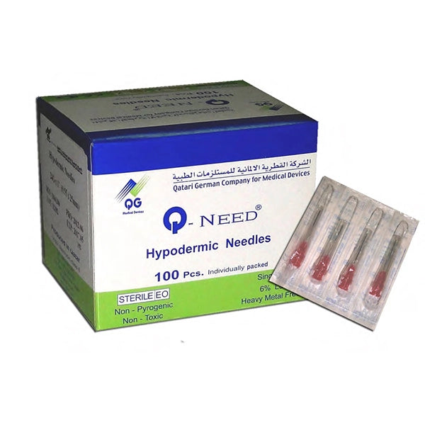 Q need Needle 23g X 1' 100 Pieces