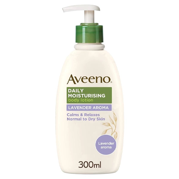 Aveeno Daily Moisturizing Lotion Lavender Aroma 300 Ml