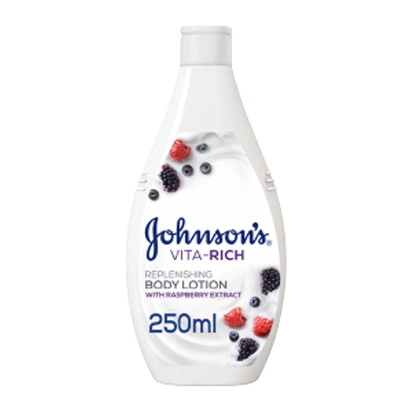 Johnson's Vitarich Raspberry Body Lotion 250ml