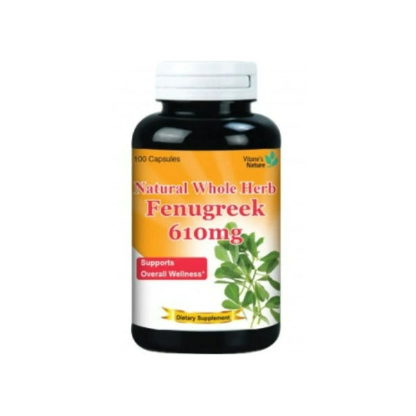 Vitanes Fenugreek 610mg Tab 100's