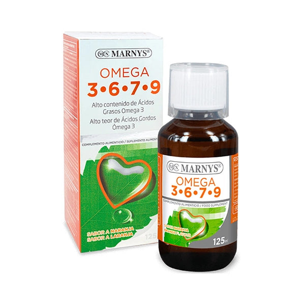 Marnys Omega 3 6 7 9 Syrub 125ml