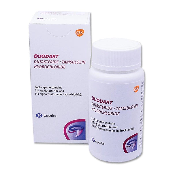 Duodart 0.5mg Capsules 30's