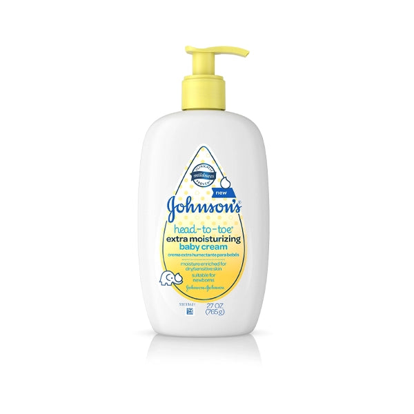 Johnson's Head To Toe Moisturizing Cream 100g