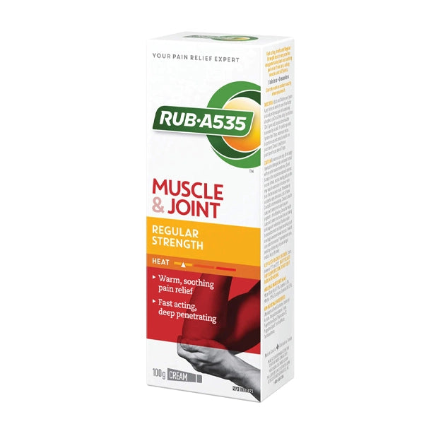 Rub-A535 Regular Strength Heating Cream 100g