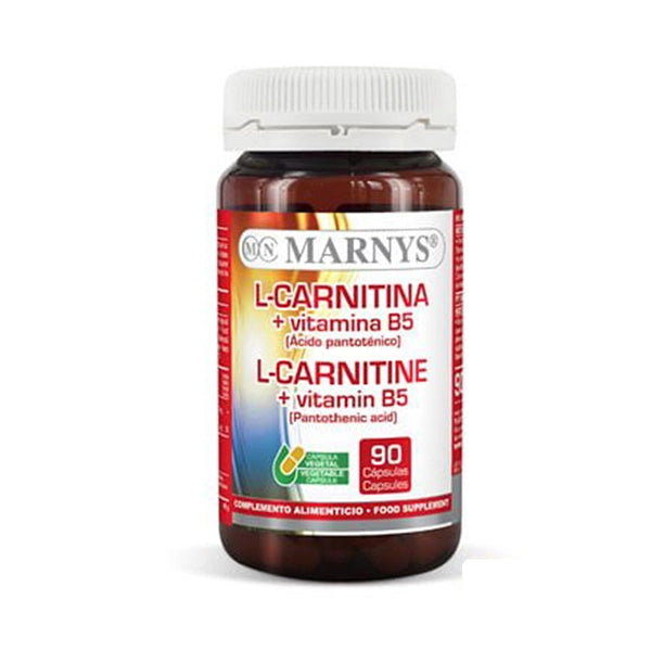 Marnys L-carnitina + Vitamin B5 90's - Metabolism Support - Marnys