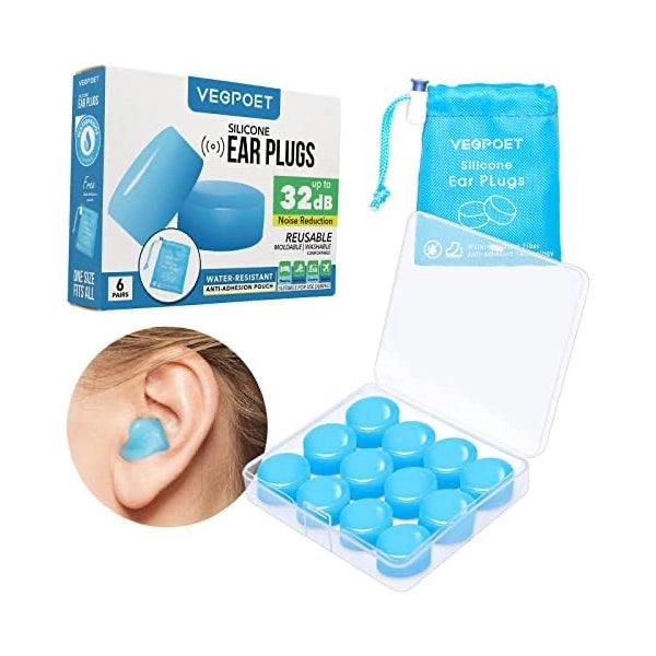Vegpoet Silicone Ear Plugs
