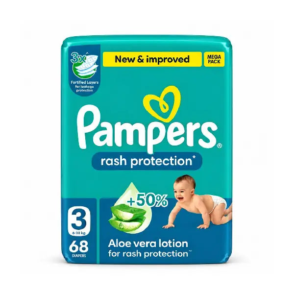 Pampers Ml Diapers Size Three 68 Diapers