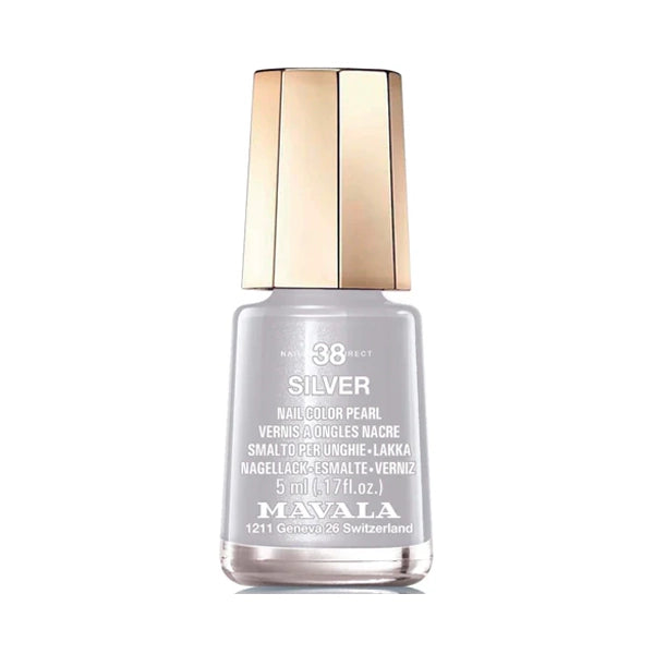 Mavala Nail Polish Mini Color Silver 5 Ml