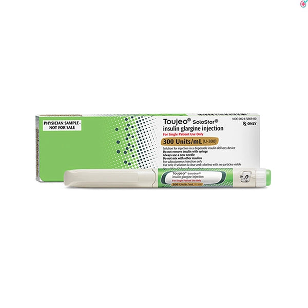 Toujeo Insulin Glargine 300iu/ml 3ml Pen
