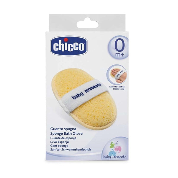 Chicco Sponge Bath Glove Baby Moments