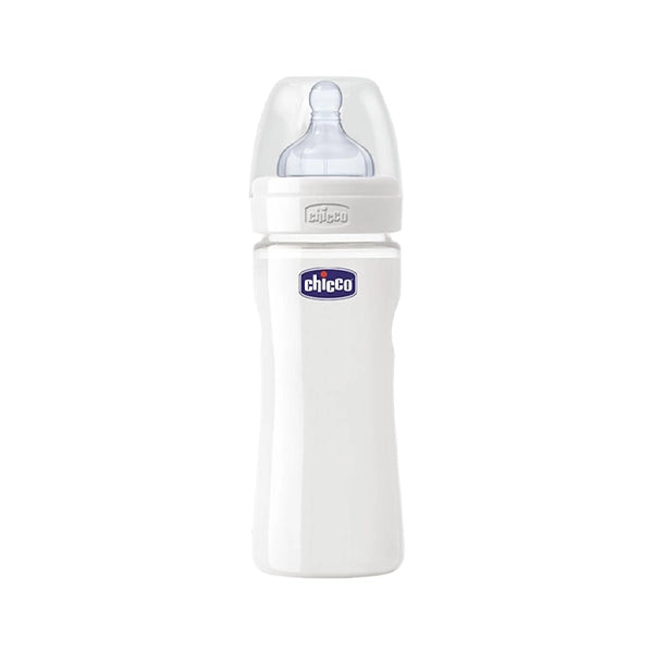 Chicco Bottle Wb Glass No Deco 240 Norm Sil
