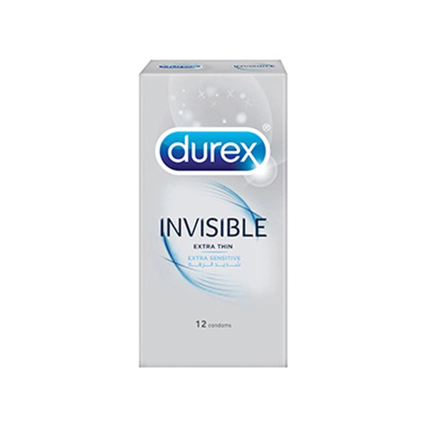 Durex Invisible Extra Thin 12 Condoms