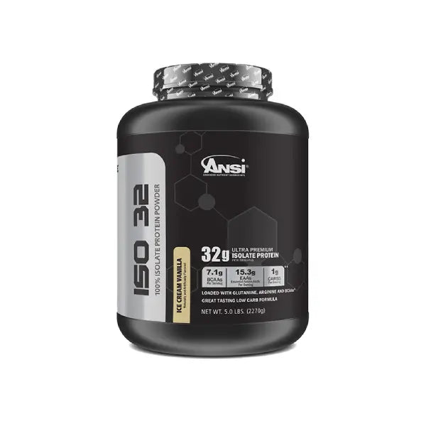 Ansi Iso 32 Zero Sugar Ice Cream Vanilla 5 Lbs - Zero Sugar Ice Cream - Ansi