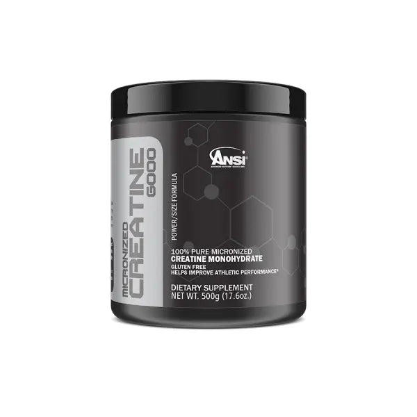 Ansi Micronized Creatine 6000 500g - Muscle Growth - Ansi