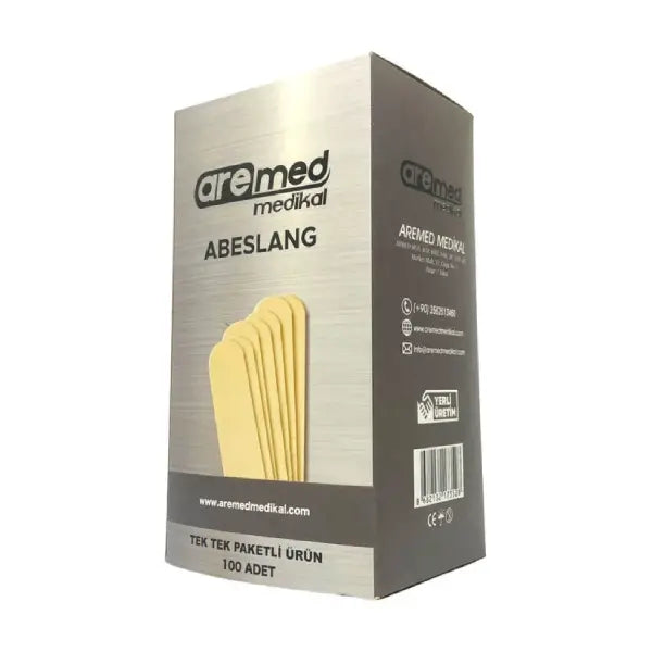 almaha sterile tongue depressor 100's