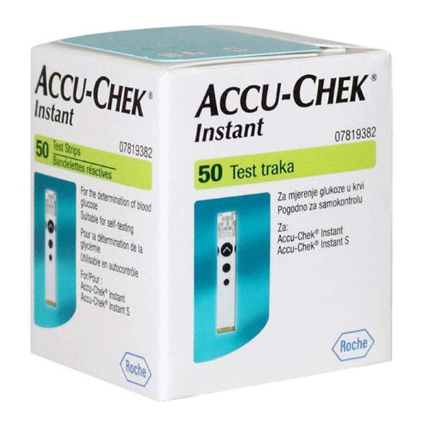 Accu Chek Instant Strips 50's