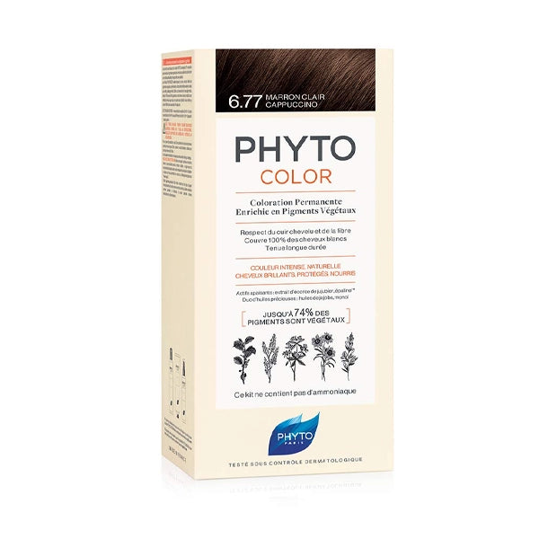 Phytocolor Sensitive 6.77 - Dark Blond Brown