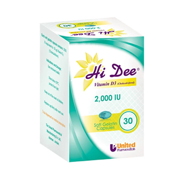 Hi Dee 2000 Iu Soft Gelatin Capsule 30's
