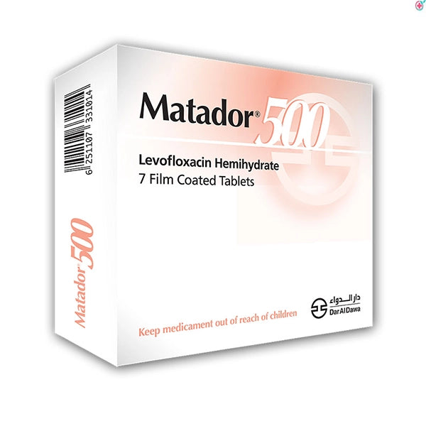 Matador 500mg Tablets 7's