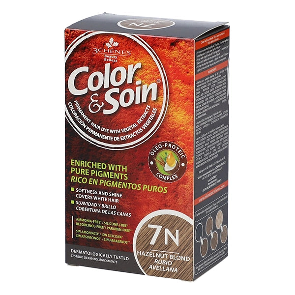 Color &amp; Soin Hazelnut Blond 7n