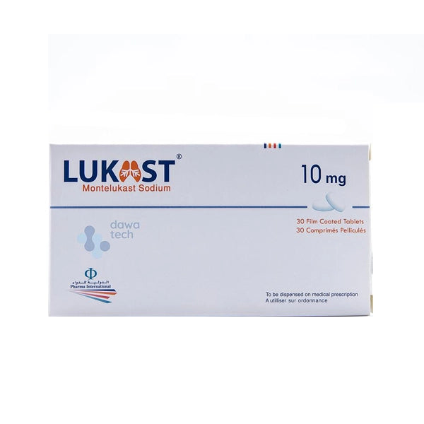 Lukast 10mg Tabs 30's
