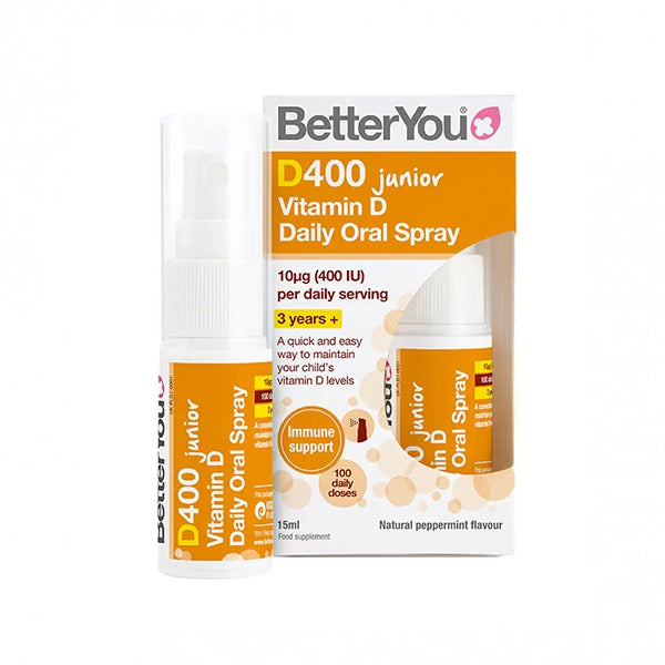 Betteryou Junior Vit D 400 Iu Spray 15ml