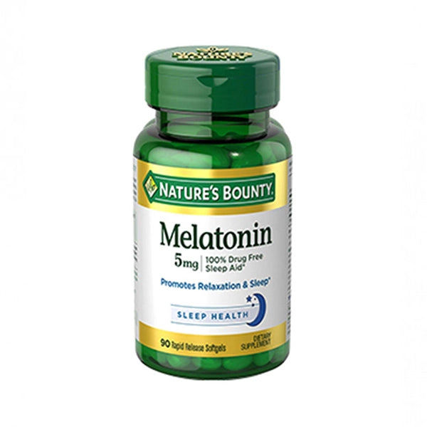 Nature's Bounty Melatonin 5mg Max Strength 90s