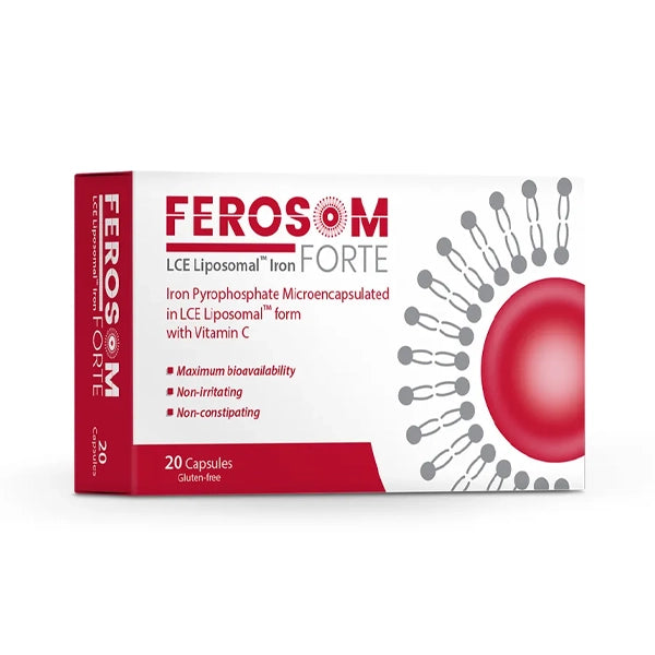 Ferosom Forte Capsules 20's