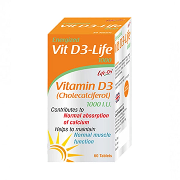 Life On Vit D3 1000iu 60 Cap