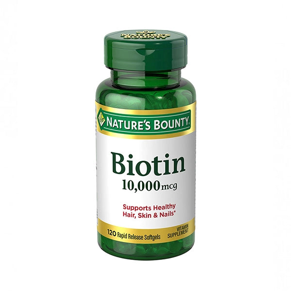 natures bounty biotin 10000mg 120 cap - hair growth - Nature's Bounty