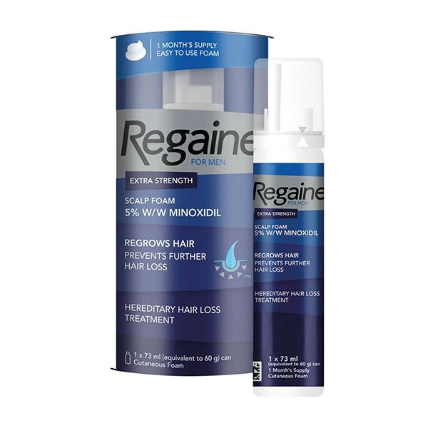 regaine foam 5 for men 1 x 60 ml - hair loss treatment - Regaine