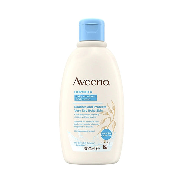 Aveeno Dermexa Emollient Body Wash 300 Ml