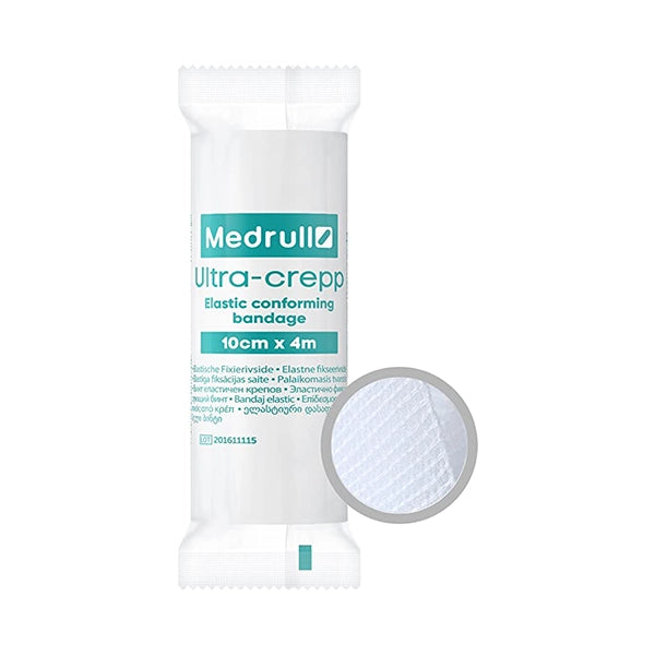 Medrull Elastic Conforming Bandage Ultra Crepp 10cmx4m
