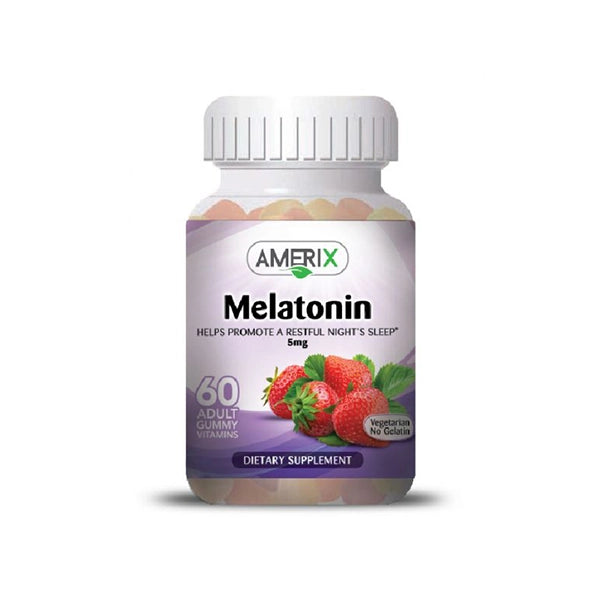 Amerix Melatonin Sleep Aid 5mg Gummy 60's