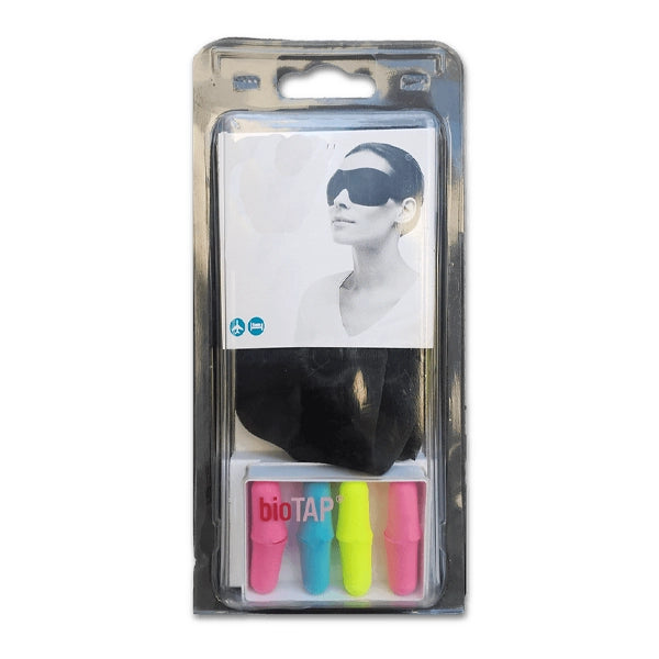 Biotap 3d Ergonmic Sleep Mask + Ear Plug + Foam Pu