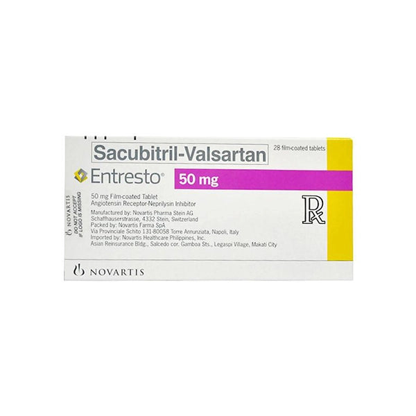 Entresto 50mg Tablets 28's