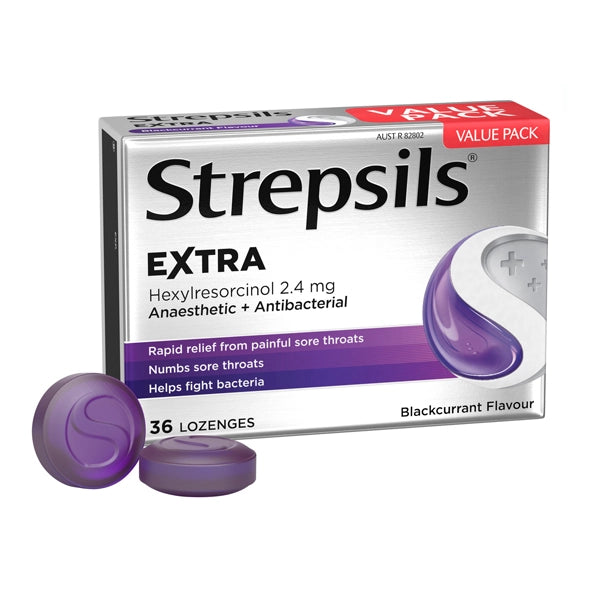 Strepsils Extra Black Currant ( Offer) 36's