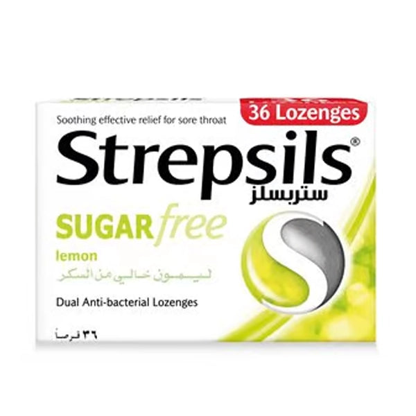 Strepsils Lemon Sugar Free 36's