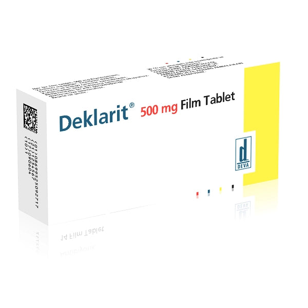 Deklarit 500mg Tablets