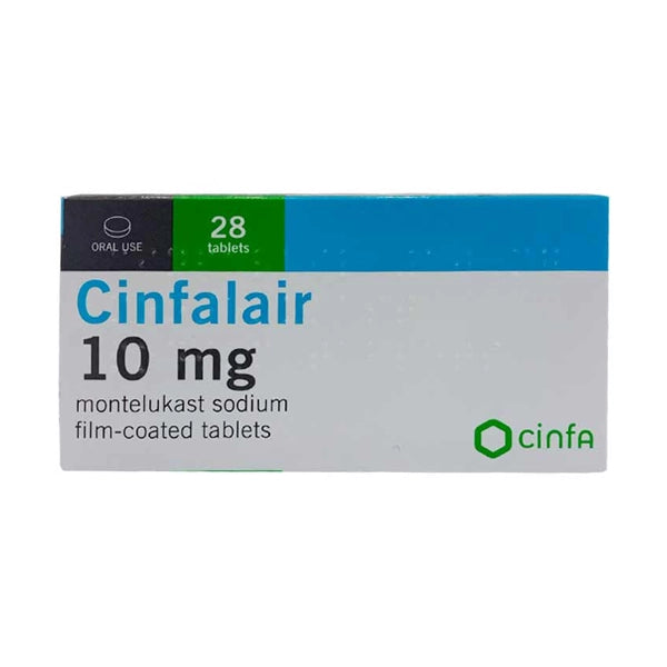 Cinfalair 10mg Fc Tablets 28's